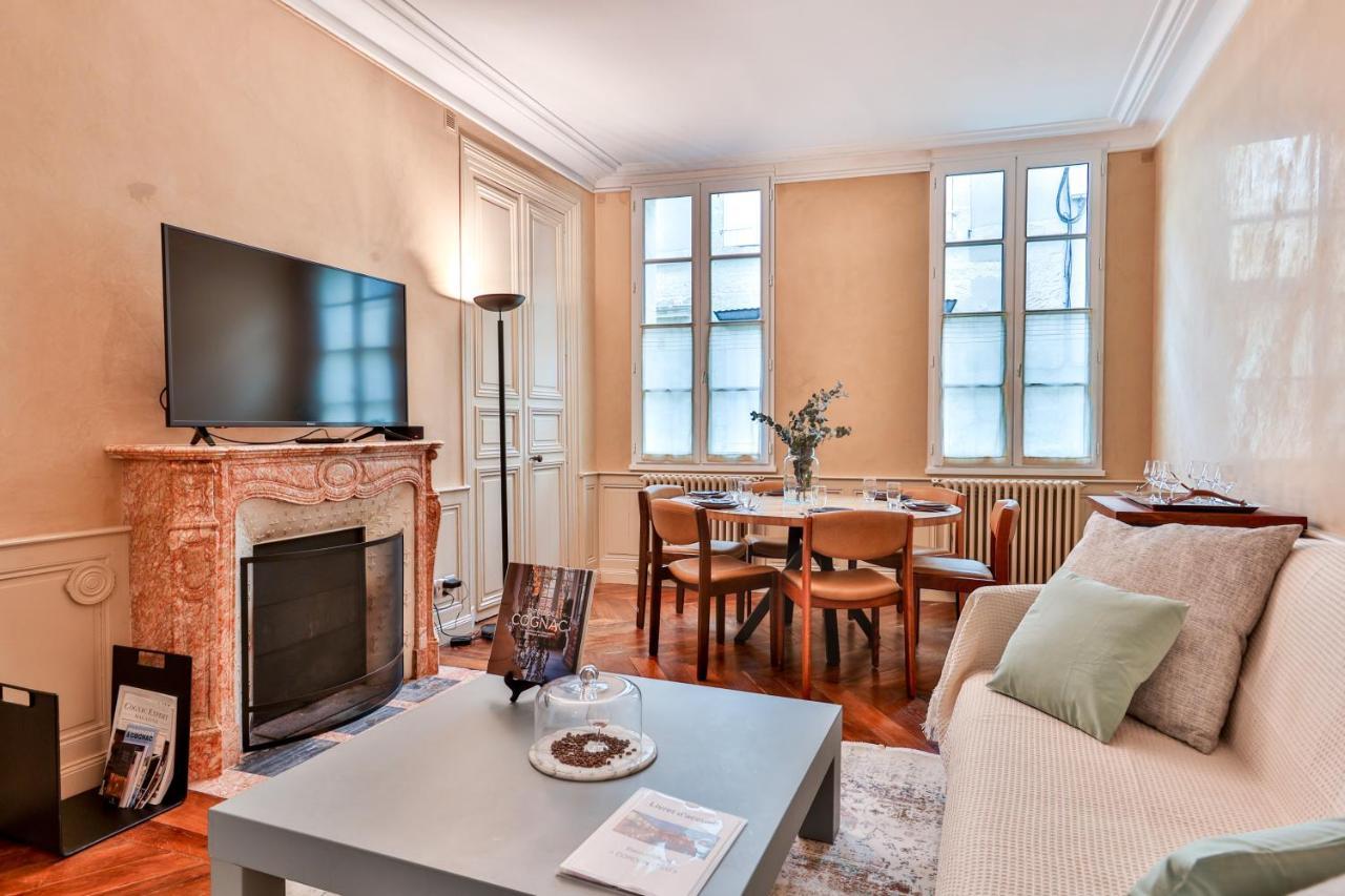 Ferienwohnung Le Cordon Bleu # Vieux-Cognac # Jardin Exterior foto